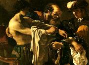 Giovanni Francesco  Guercino den forlorade sonens aterkomst painting